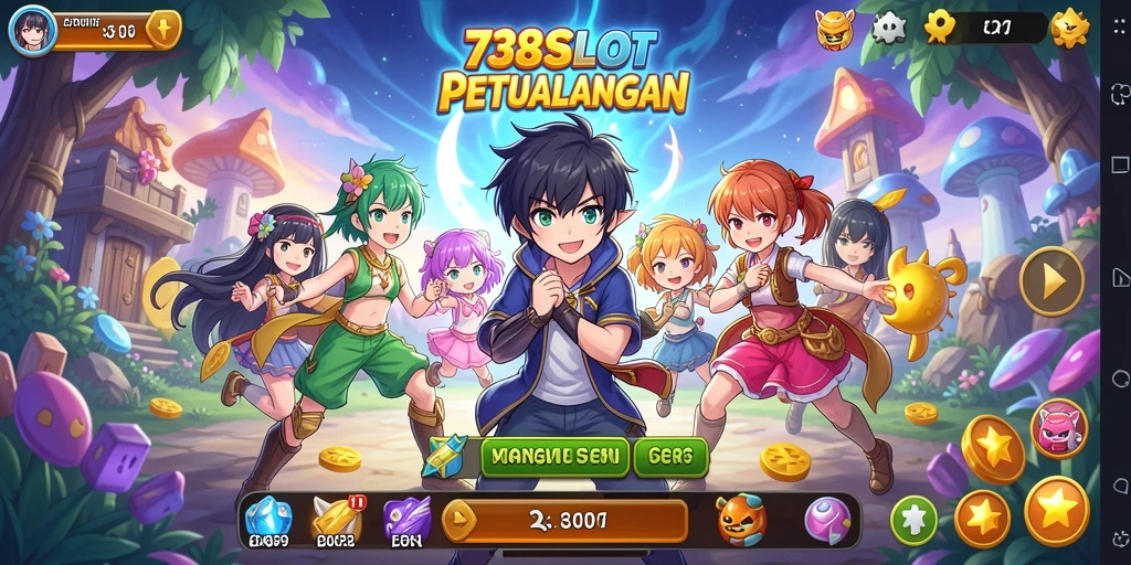 Gameplay seru dengan karakter anime yang menawan