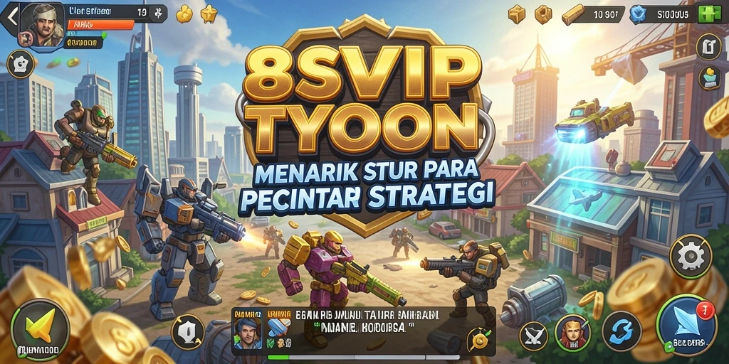 Tampilan gameplay Tycoon yang menarik di 8SVIP.