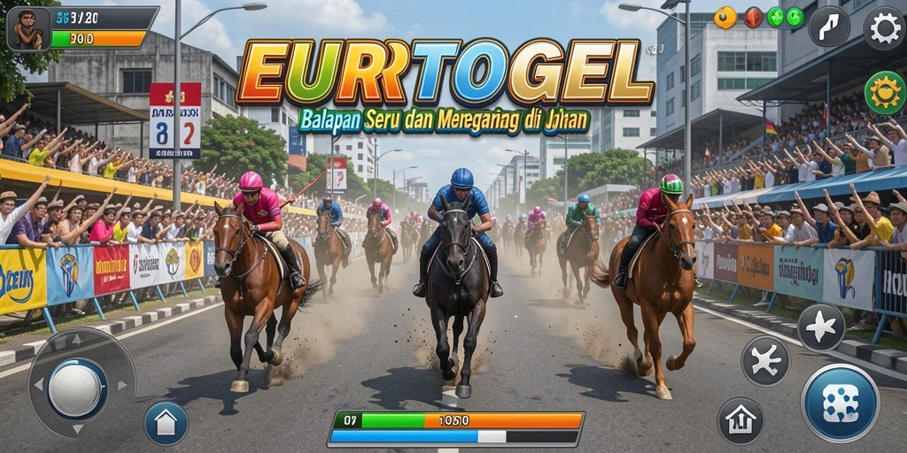 Tampilan gameplay Racing yang mendebarkan dan menakjubkan di EUROTOGEL.