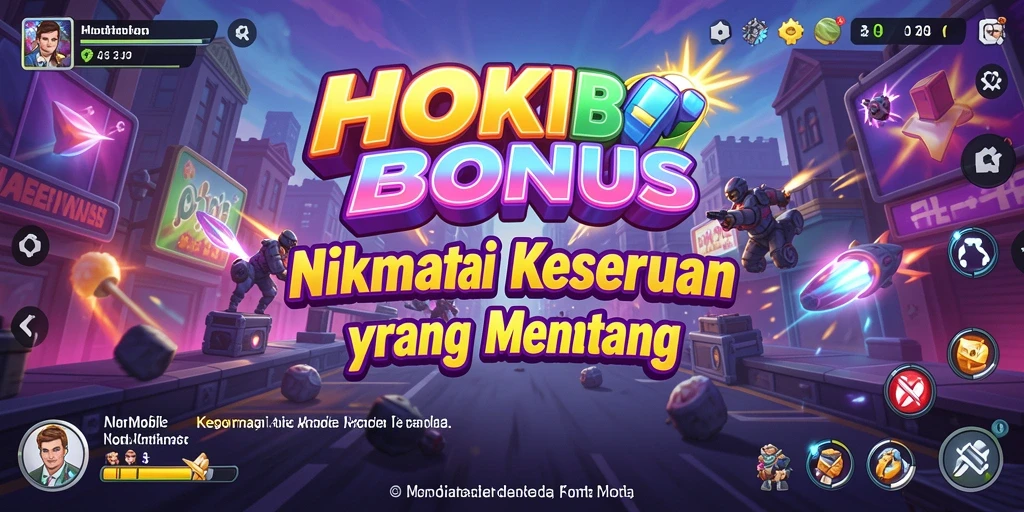 Tampilan gameplay HOKIBONUS yang seru dan penuh tantangan.