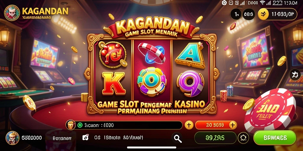 Screenshot KAGANDAN menampilkan fitur gameplay slot yang mengasyikkan.