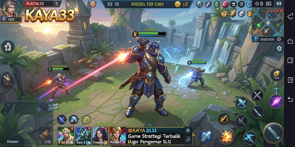Tampilan gameplay KAYA33 yang penuh strategi dan aksi.