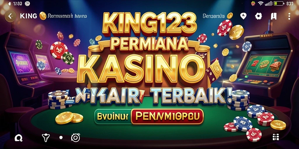 Tampilan screenshot permainan Kasino KING123 yang seru dan menarik.