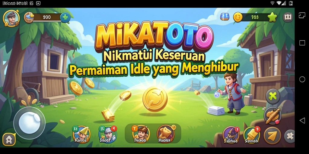 Tampilan gameplay MIKATOTO yang menarik dan interaktif.