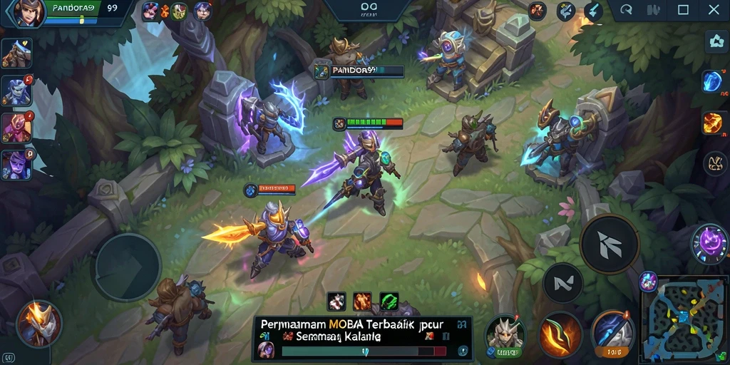 Gameplay seru dan kompetitif di PANDORA99, penuh strategi dan aksi.