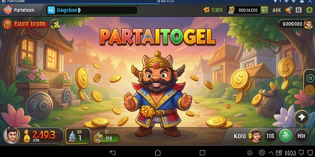 Tampilan gameplay interaktif dan menantang di PARTAITOGEL.