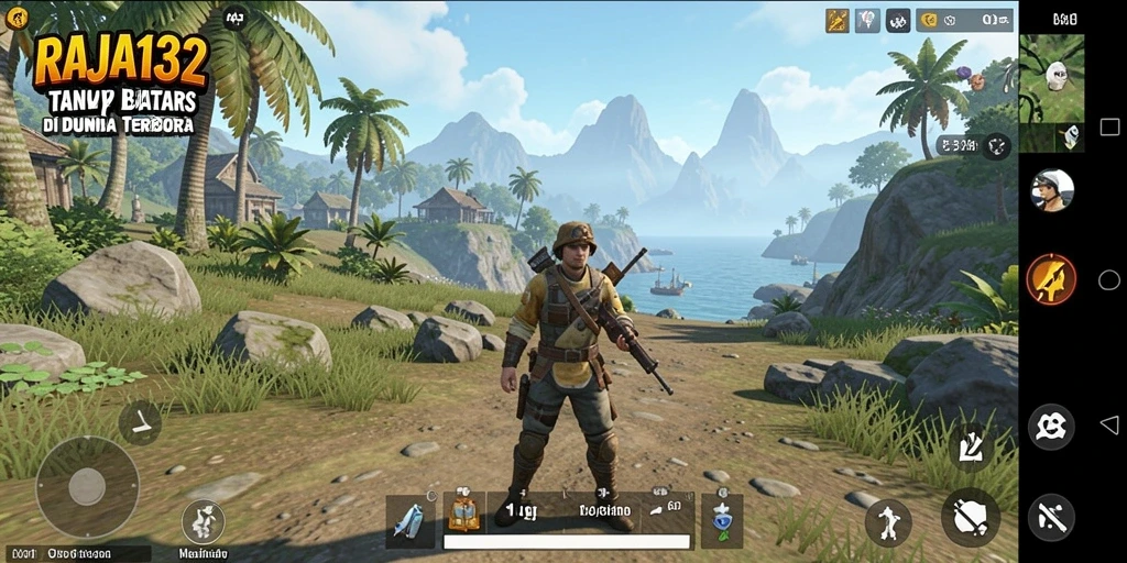Tampilan gameplay RAJA132 yang menampilkan eksplorasi dunia terbuka dan petualangan seru.