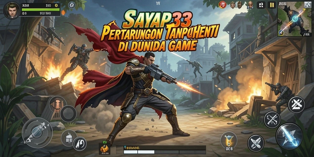Tampilan gameplay SAYAP33 yang penuh aksi dan seru.