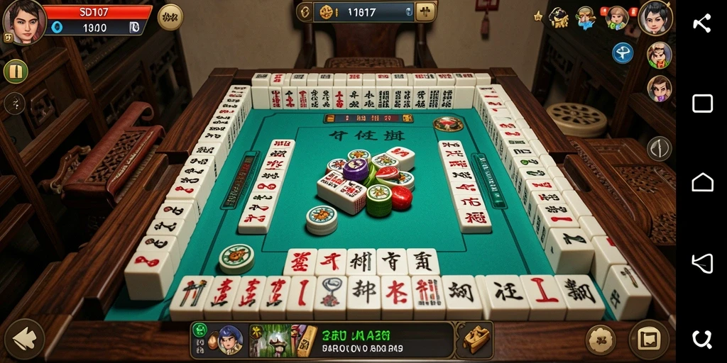 Tampilan gameplay SD107 yang menarik dan mendebarkan.