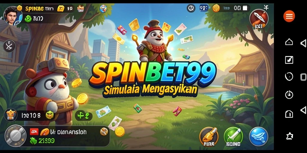 Tampilan gameplay SPINBET99 yang menarik dan interaktif.